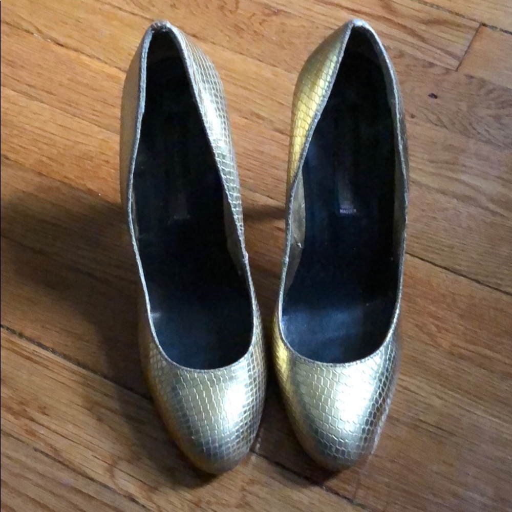 Gold Pumps from STEVEN by Steve Madden - Size 8.5